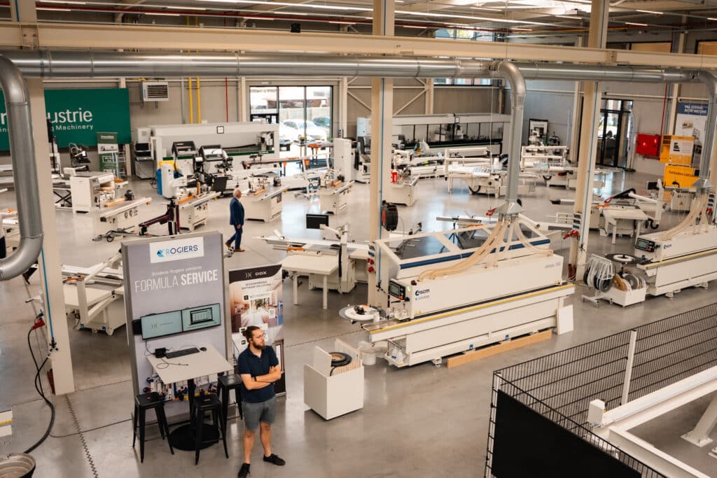 Rogiers TechXpo toont volautomatische productielijn voor interieurbouw 5