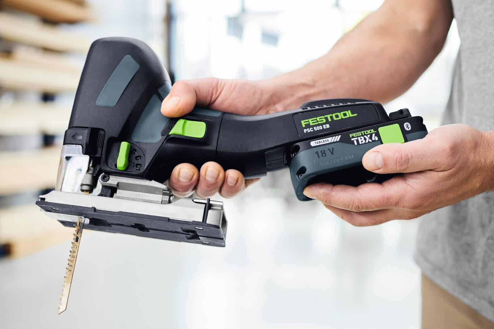 Festool introduceert twee nieuwe 18 V-decoupeerzagen voor de houtprofessional 2